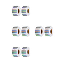 Zilveren Wax Melt Veiligheidsstickers Voor Kaarsen En Potten