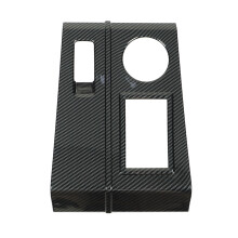 Enhance Your Ride: Central Control Gear Shift Panel Cover Trim, Unique Color, Carbon Fiber Grain, Scratch Prevention, High Quality ABS Plastic,