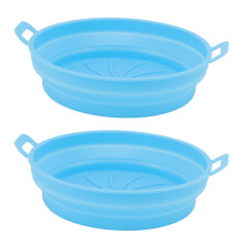 Collapsible Storage Containers Food Grade Silicone Reusable Nonstick Foldable Air Fryer Liners Dishwasher Safe High Heat Resistant Kitchen Essentials