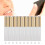 Επαναγεμιζόμενο κενό δοχείο μπουκαλιών, ελαφριοί σωλήνες Lip Gloss, διαφανείς 8