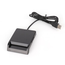 Universal Compatibility Smart Card Reader, Portable & Ergonomically Designed, Supports Industry Standards & Multi-system Compatibility