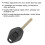 Fit For BMW Series Keyless Entry Remote Control Replacement433MHz Frequency Battery Included No Transponder Chip Programmable By Locksmith Compact 8