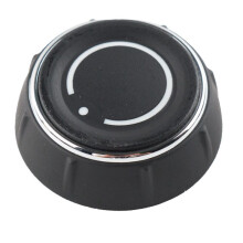 1pair Car Center Console Audio Volume Knob Cover Multimedia Knob 97064293001 9706429290 for Cayenne Macan 911