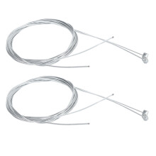 10PCS Bike Brake Cable 1800mm 1.5mm Zinc Coated for MTB & Road Riding