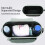 Adjustable Velcro Connection Strap Stroller Organizer Universal Stroller Organizer with Cup Holders Multi Structure Linen Fabric Durable Materials 7