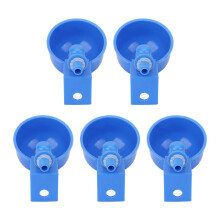 Automatic Chicken Water Cup PP Plastic5pcs