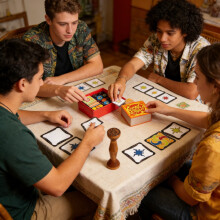 Jungle Board Speed Game Fast Paced Matching Reaction Card Game Family For Party