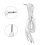 Durable TENS NMES Compatible Premium Quality Electrical Current Connection Replacement Lead Wires2mm Pin Connectors Wire Length Optimized 8