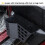 Rear Door Storage for   JK 2011-2017 Door Storage Pockets Side Insert Organizer Interior Accessories 2