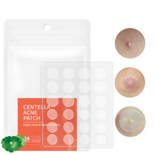 Hydrocolloid Pimple Dressing, Invisible Acne Patch For Accelerated Healing, Ultra-Thin & Waterproof, Nighttime Patches & Daytime Patch, Blemish