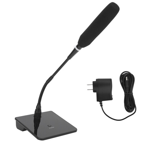 Microphone with Wide Dynamic Range, Adjustable Neck for Maximum Comfort, Made To Last, Lightweight for Portable Use