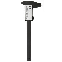 150 mm / 6 in Digitale LCD-Vernier-Schieblehre Schwarz