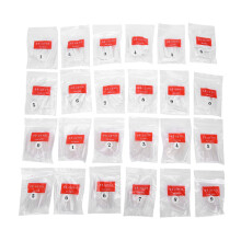 Nail Art Revolution, 500Pcs Matte Nonmarking Extra Long French Manicure Tips, Perfect Fit For Salons And Diy Projects