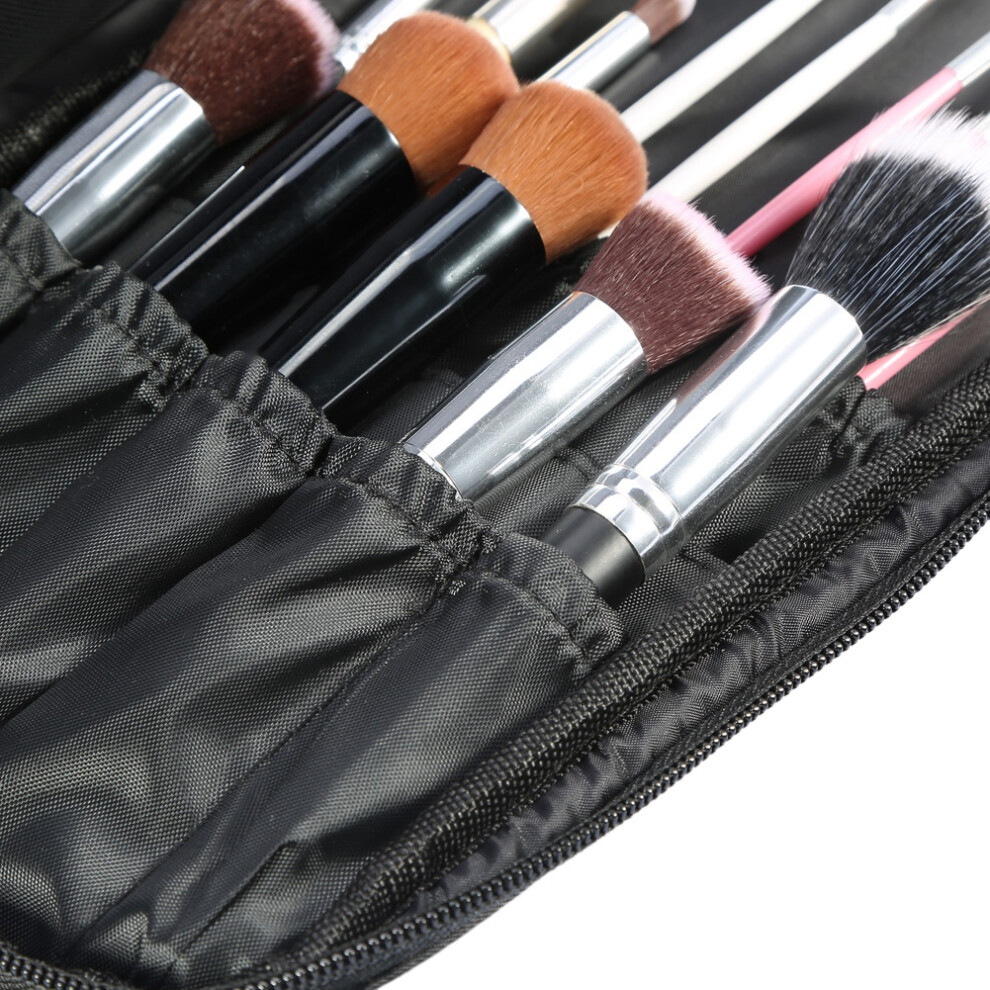 Portable Cosmetic Brush Pouch Travel Case