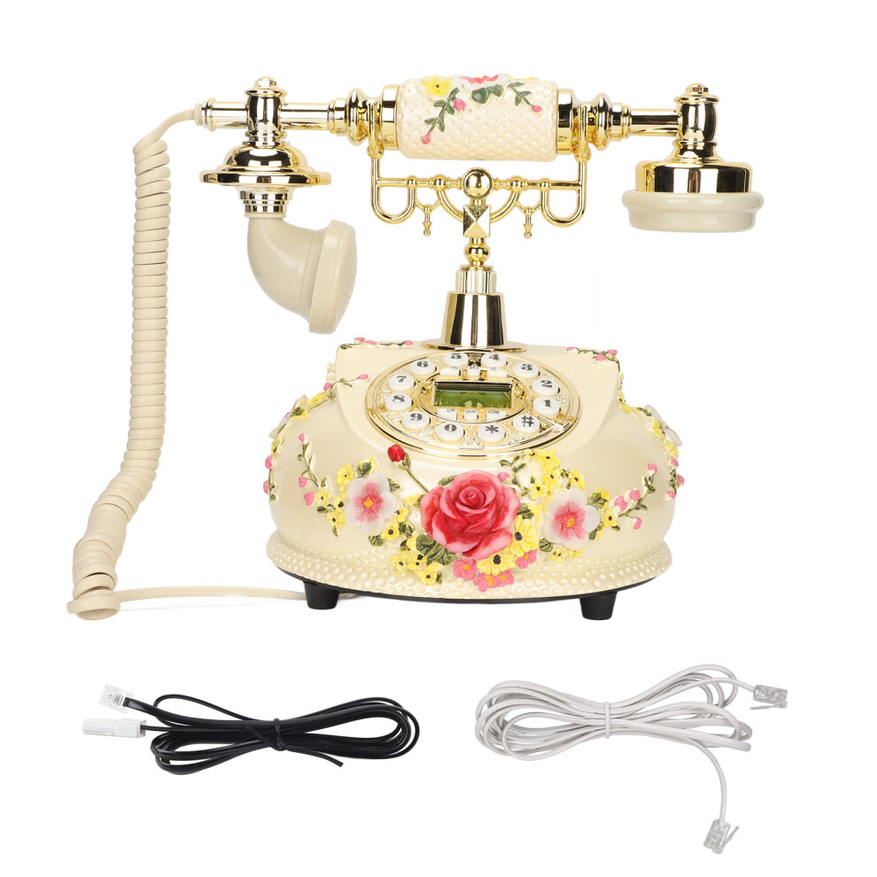 Multifunctional Phone With Retro Style For Home Office Decor, Exquisite Craftsmanship Ensuring Clear Sound And Wide Application 9479868358133