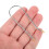 20 Curling Clips Haarwickler Permanentwellenstäbe 3