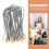 20 Curling Clips Haarwickler Permanentwellenstäbe 8