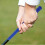 Blauer Golf-Trainingsgriff Rubber Für Kinder Junior Golfschläger 5