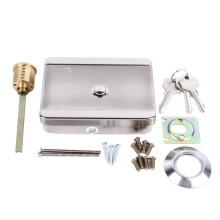 Electric Door Lock System Stainless Steel Finish Long Life Anti Corrosion Coating Simple Installation Electronic Access Control Compatible Double