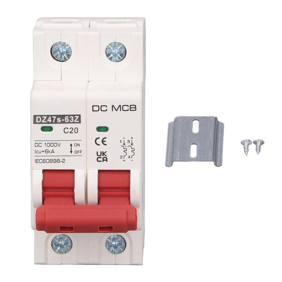 Short Circuit Circuit Breaker, Modular2p Miniature Circuit Breaker, Safe Protection Against Overload And Short Circuit, Auxiliary Arc Extinguishing 9028731491073