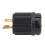 Quick Installation Locking Plug Generator Lock Adapter, High Voltage Use3Pole4Wire Grounding Industrial Grade Plug With Superior Brass Contacts 5