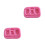 2Stk Rosa Silikonform Backform Für Kuchen Fondant 6