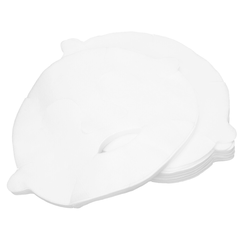Essential Skin Care, Natural Cotton Disposable Facial Mask For Hydrated And Smooth Skin, Creates A Youthful Look