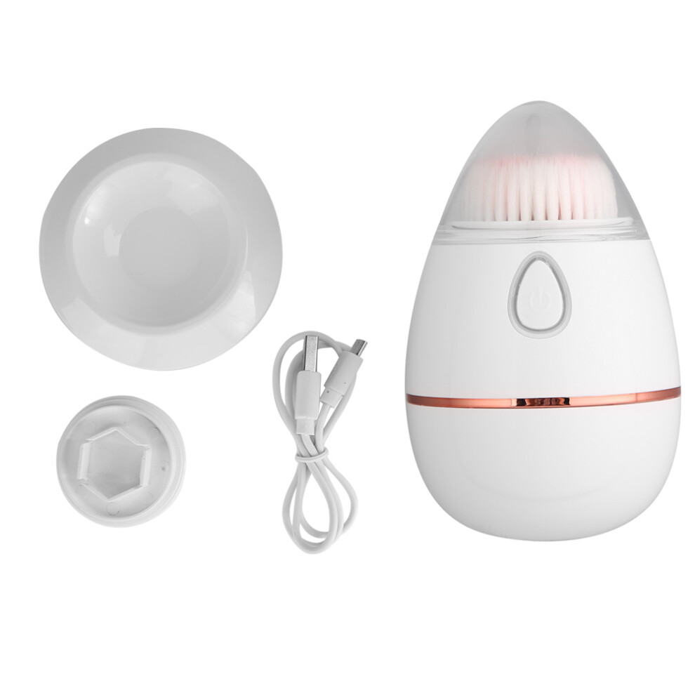 Portable Facial Cleansing System, High Frequency Vibration, Ultrasonic Deep Cleanse, Restores Skin Elasticity & Smoothness, Customizable Cleansing