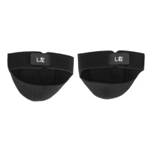 Comfortable Wear Heel Pad, Pain Relief Breathable Material Polyurethane Fiber Pad Slip Damping, Heel Protectors for Men and Women