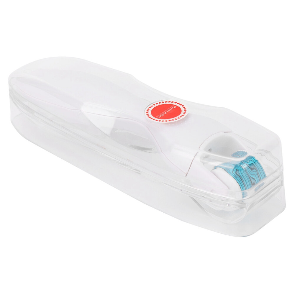 Derma Roller for Facial Skin and Hair Beard, 0.3mm Microneedles Gently Massaged Ensures Keeps Skin Structure Healthy and Youthful