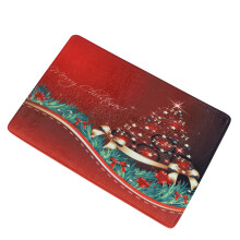 Tapis de bain antidérapant décoratif pour Noël, idéal pour la cuisine et la salle de bain, durable et ultra-absorbant, pour salon, chambre ou