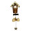 Copper Wind Chime with House Design35cm 1