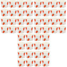 450St Party Paper Cups Creatief Patroon Stevig En Ovenbestendig