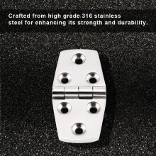 Cabinet Hatch Hardware Marine Grade316Stainless Steel Mirror Polished Finish Corrosion Resistance Saltwater Environment Marine Hinges Stainless