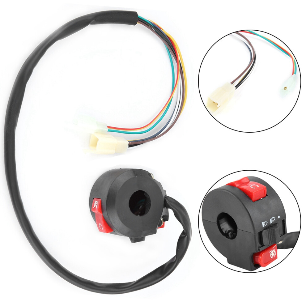 Motorcycle Left Handbar Switch 50Cc 110Cc Atv Quad Kill On Off Switch Light 4641393103198