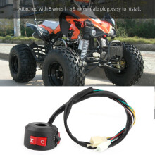 Motorcycle Left Hand Switch High Beam Start Kill