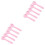 200St Roze Plastic Set Non-Stick Wegwerp Keuken 1