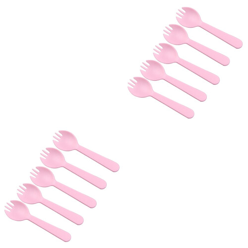 200St Roze Plastic Set Non-Stick Wegwerp Keuken