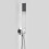 Chromed Shower Head Extender, Multi-Layer Electroplating For Durability, Solid Construction Offers Stability 3