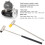Lightweight Mini Hammer For Delicate Tasks With Dual Head Design, Multi Functional Hammers For Watch Tools Precision Work And Home Repairs 8