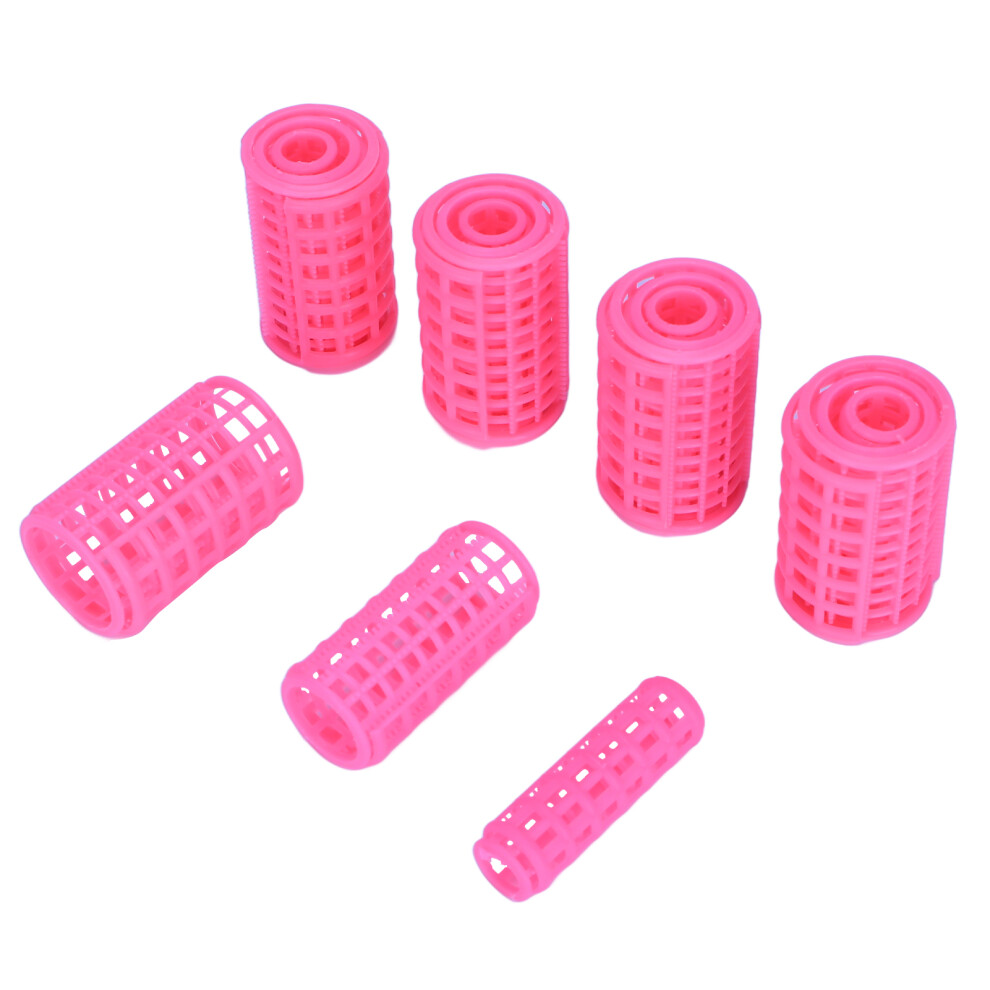 5pcs Plastic Self Grip Hair Rollers for Curling and Styling