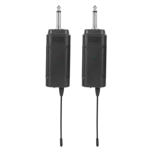 Low Noise Latency Wireless XLR Transmitter With Rechargeable Battery, UHF Wireless Microphone System Plug And Play Anti Interference Adjustable 1