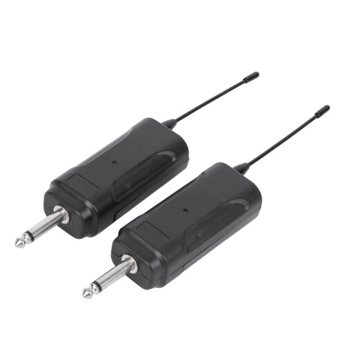 Low Noise Latency Wireless XLR Transmitter With Rechargeable Battery, UHF Wireless Microphone System Plug And Play Anti Interference Adjustable 2