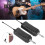 Low Noise Latency Wireless XLR Transmitter With Rechargeable Battery, UHF Wireless Microphone System Plug And Play Anti Interference Adjustable 4