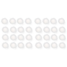 32Pièces Pompons Blancs En Peluche Décoratifs Pour Chaussures Pull