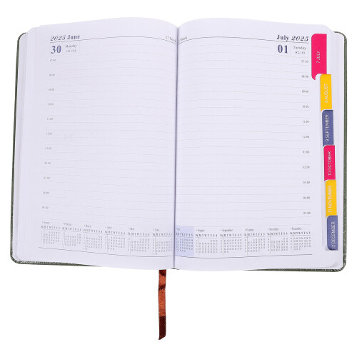 Carnet Planificateur Quotidien Papier Multicolore Usage Bureau