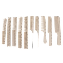 Barber Hair Styling Cutting Comb Set, Fine Polished Teeth With Sharp Scale Edge For Salon Use