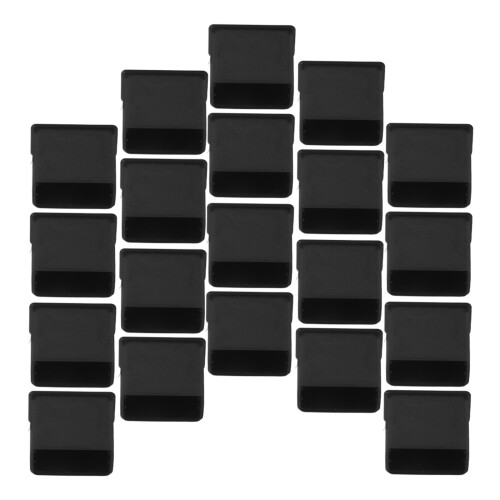 80Stk USB Schutzkappen Silikon Schwarz 2