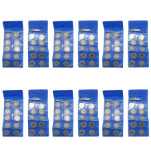 120 Stücke 22 mm Diamant Trenn Scheibe Trenn Scheiben Beschichtete Präzisions Werkzeuge mit 24 Pack Dorn Dreh Werkzeug für Bohrer