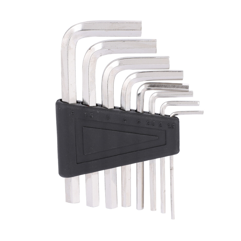 Guitar Allen Key Wrench Set 8Pcs 1.5-6Mm Hex Tools For Locking Screws Australia 8731392503986